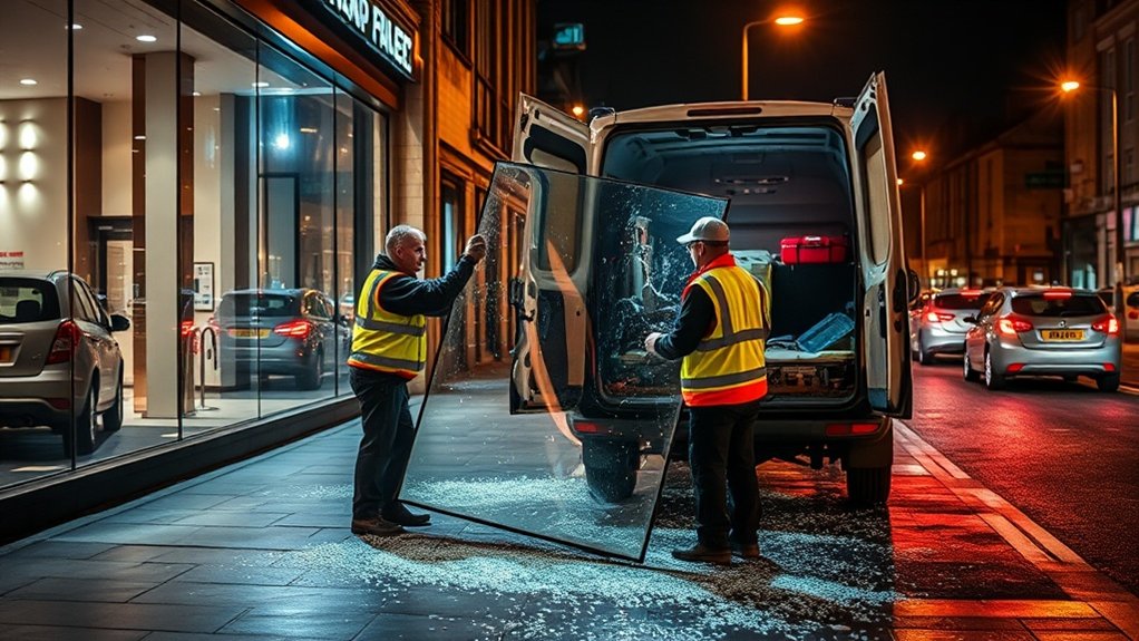 Emergency Glazing Bond Street
