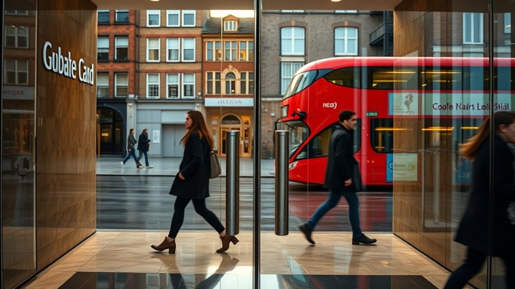 Glass Doors Grosvenor Square