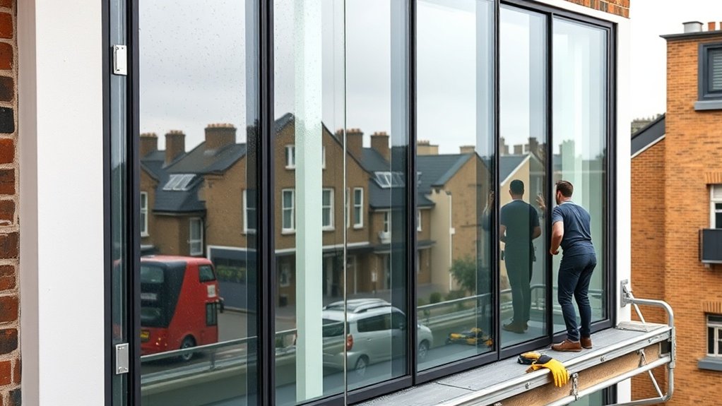 Polycarbonate to Glass Conversion Lambeth
