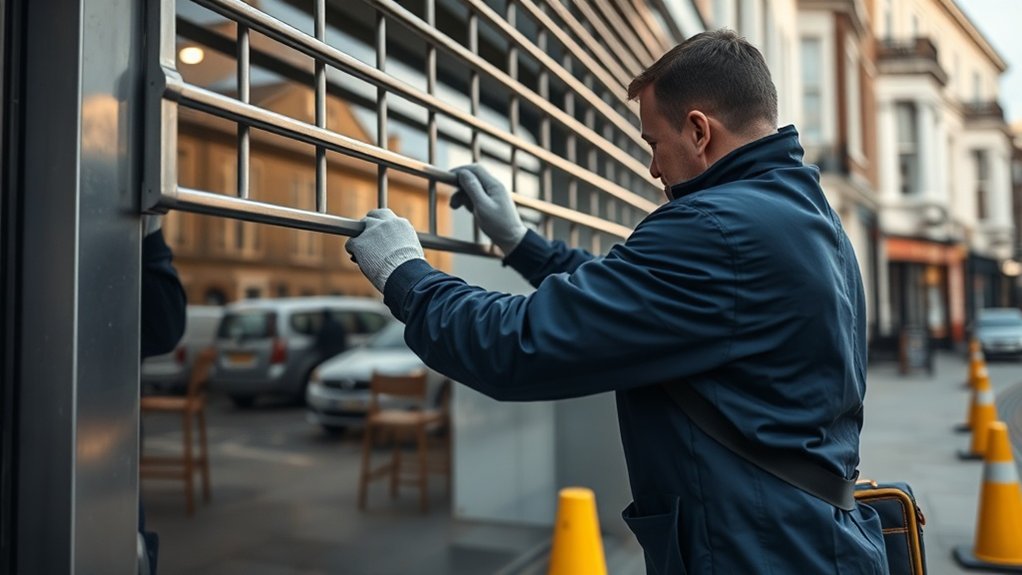 Security Grille Installation Lambeth