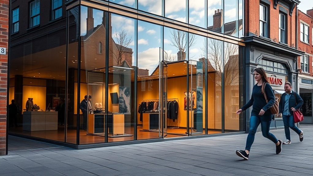 Shop Front Glazing Savile Row